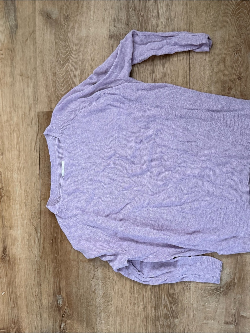 Light Lavender Crewneck Sweater